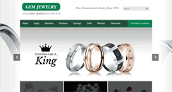 Desktop Screenshot of gemjewelry.com