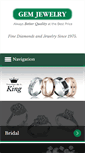 Mobile Screenshot of gemjewelry.com